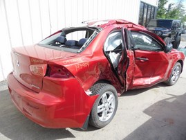 2009 MITSUBISHI LANCER 4DR DE RED AT 2.0 193904 